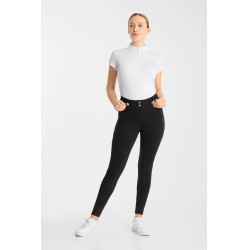 Pantalon d’équitation Horze Chara femme full grip Noir Pantalon d’équitation Horze Chara femme full grip Noir