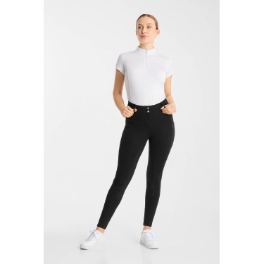 Pantalon d’équitation Horze Chara femme full grip Noir Pantalon d’équitation Horze Chara femme full grip Noir