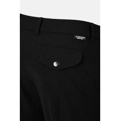 Pantalon d’équitation Horze Grand Prix Pro homme grip genoux Noir Pantalon d’équitation Horze Grand Prix Pro homme grip genoux Noir