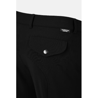 Pantalon d’équitation Horze Grand Prix Pro homme grip genoux Noir Pantalon d’équitation Horze Grand Prix Pro homme grip genoux Noir