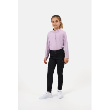 Pantalon Horze Young Rider Chara full grip Noir