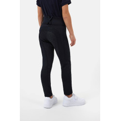 Pantalon Horze Young Rider Chara full grip Marine foncé Bleu