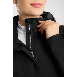 Veste imperméable Horze Camila femme Noir