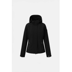 Veste imperméable Horze Camila femme Noir