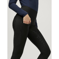 Tommy Hilfiger Equestrian Elmira dameslegging full grip met strass Marineblauw