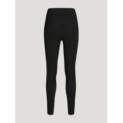 Tommy Hilfiger Equestrian Elmira dameslegging full grip met strass Zwart
