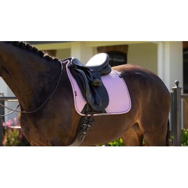 LeMieux Essence Square dressuurzadeldek Fondant Roze LeMieux Essence Square dressuurzadeldek Fondant Roze