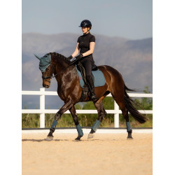 Tapis de dressage LeMieux Essence Square Jungle Vert
