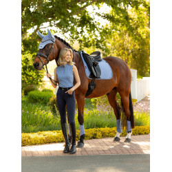 Tapis de dressage LeMieux Essence Square Powder blue Bleu Tapis de dressage LeMieux Essence Square Powder blue Bleu