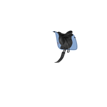 Tapis de dressage LeMieux Essence Square Powder blue Bleu Tapis de dressage LeMieux Essence Square Powder blue Bleu