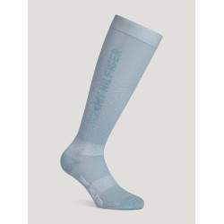 Chaussettes Fontana strass Tommy Hilfiger Equestrian Sweet blue Bleu