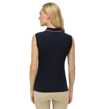 Polo sans manches Cordova Tommy Hilfiger Equestrian femme Desert sky Bleu Polo sans manches Cordova Tommy Hilfiger Equestrian femme Desert sky Bleu