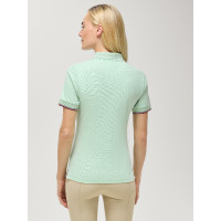 Polo zippé Anaheim Tommy Hilfiger Equestrian femme Desert sky Bleu Polo zippé Anaheim Tommy Hilfiger Equestrian femme Desert sky Bleu