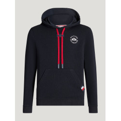 Tommy Hilfiger Equestrian Young Rider Laguna hoodie met logo Woestijnlucht Blauw