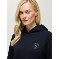 Sweat à capuche strass Hollywood Tommy Hilfiger Equestrian femme Desert sky Bleu Sweat à capuche strass Hollywood Tommy Hilfiger Equestrian femme Desert sky Bleu