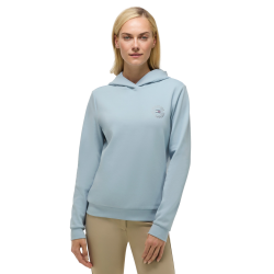 Sweat à capuche strass Hollywood Tommy Hilfiger Equestrian femme Sweet blue Bleu