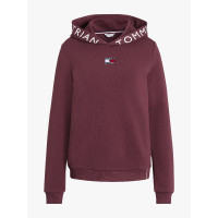 Sweat à capuche Tommy Hilfiger Equestrian California femme Rose éclatant