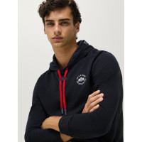 Sweat à capuche Tommy Hilfiger Equestrian Jackson homme Desert sky Bleu