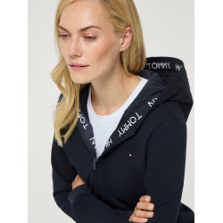 Dames hooded zipped sweatshirt Beverly Tommy Hilfiger Equestrian Woestijnlucht Blauw Dames hooded zipped sweatshirt Beverly Tommy Hilfiger Equestrian Woestijnlucht Blauw