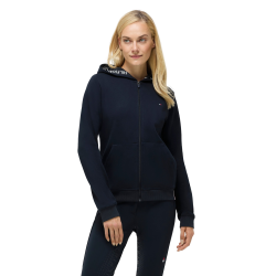 Sweat zippé à capuche Beverly Tommy Hilfiger Equestrian femme Desert sky Bleu