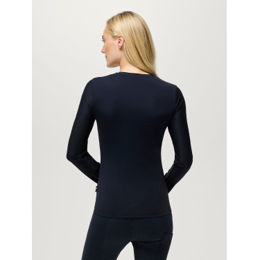 T-shirt Adel Sunguard met lange mouwen Tommy Hilfiger Equestrian dames Woestijnlucht Blauw T-shirt Adel Sunguard met lange mouwen Tommy Hilfiger Equestrian dames Woestijnlucht Blauw
