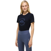 T-shirt manches courtes Pasadena Tommy Hilfiger Equestrian femme Desert sky Bleu T-shirt manches courtes Pasadena Tommy Hilfiger Equestrian femme Desert sky Bleu