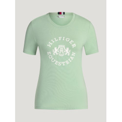 Dames T-shirt met korte mouwen Pasadena Tommy Hilfiger Equestrian Belair munt Groen