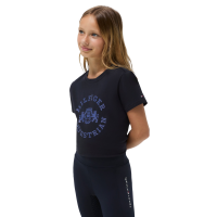 T-shirt manches courtes Tommy Hilfiger Equestrian Pasadena Young Rider Desert sky Bleu