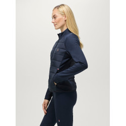 Veste Hybrid femme Tommy Hilfiger Equestrian Napa Desert sky Bleu