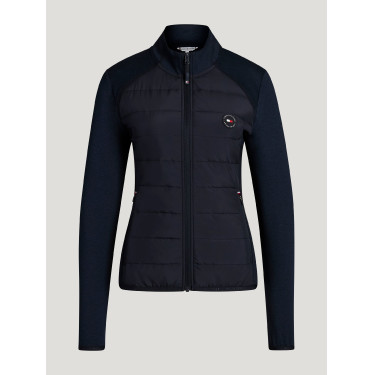 Veste Hybrid femme Tommy Hilfiger Equestrian Napa Desert sky Bleu
