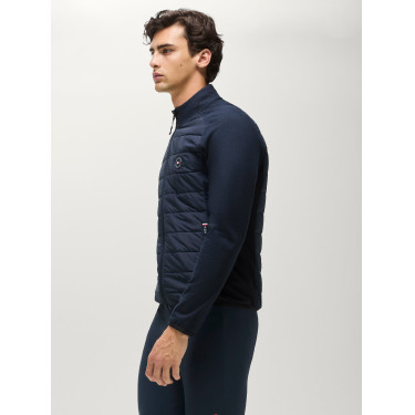 Hybride jas Tommy Hilfiger Equestrian Cruz heren Woestijnlucht Blauw Hybride jas Tommy Hilfiger Equestrian Cruz heren Woestijnlucht Blauw