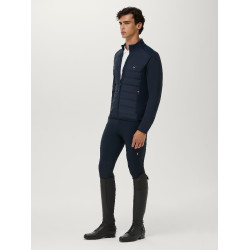 Hybride jas Tommy Hilfiger Equestrian Cruz heren Woestijnlucht Blauw Hybride jas Tommy Hilfiger Equestrian Cruz heren Woestijnlucht Blauw