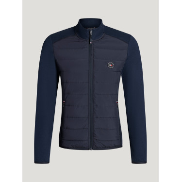 Veste Hybrid Tommy Hilfiger Equestrian Cruz homme Desert sky Bleu Veste Hybrid Tommy Hilfiger Equestrian Cruz homme Desert sky Bleu