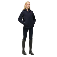 Veste imperméable Tommy Hilfiger Equestrian Upland femme compatible avec airbag Desert sky Bleu