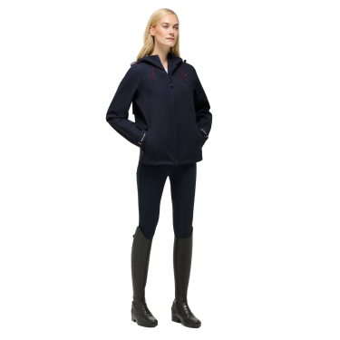 Waterdichte Tommy Hilfiger Equestrian Upland damesjas compatibel met airbag Woestijnlucht Blauw Waterdichte Tommy Hilfiger Equestrian Upland damesjas compatibel met airbag Woestijnlucht Blauw