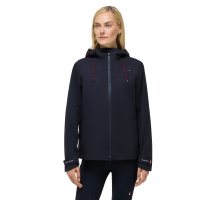 Veste imperméable Tommy Hilfiger Equestrian Upland femme compatible avec airbag Desert sky Bleu