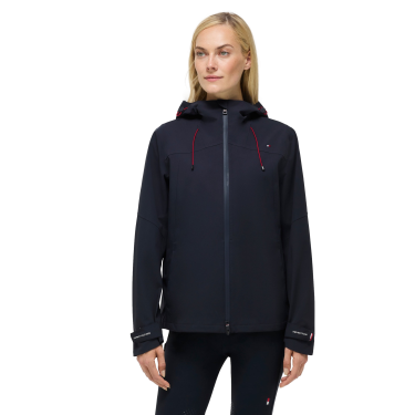 Waterdichte Tommy Hilfiger Equestrian Upland damesjas compatibel met airbag Woestijnlucht Blauw Waterdichte Tommy Hilfiger Equestrian Upland damesjas compatibel met airbag Woestijnlucht Blauw