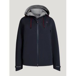 Waterdichte Tommy Hilfiger Equestrian Upland damesjas compatibel met airbag Woestijnlucht Blauw Waterdichte Tommy Hilfiger Equestrian Upland damesjas compatibel met airbag Woestijnlucht Blauw