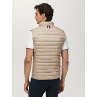 Veste sans manches matelassé Tommy Hilfiger Equestrian Montero homme Beige Veste sans manches matelassé Tommy Hilfiger Equestrian Montero homme Beige