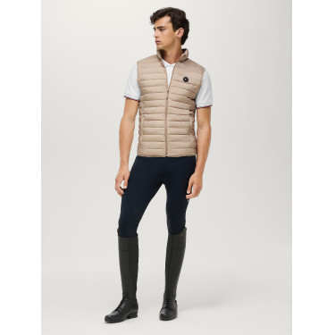 Veste sans manches matelassé Tommy Hilfiger Equestrian Montero homme Beige Veste sans manches matelassé Tommy Hilfiger Equestrian Montero homme Beige