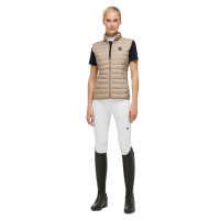Veste sans manches matelassé Tommy Hilfiger Equestrian Serano femme Beige