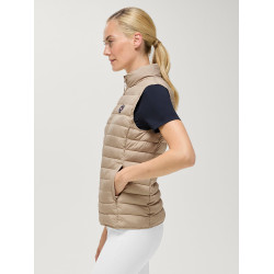 Veste sans manches matelassé Tommy Hilfiger Equestrian Serano femme Beige Veste sans manches matelassé Tommy Hilfiger Equestrian Serano femme Beige