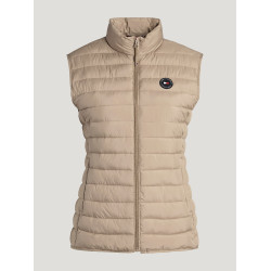 Dames gewatteerde mouwloze bodywarmer Tommy Hilfiger Equestrian Serano Beige Dames gewatteerde mouwloze bodywarmer Tommy Hilfiger Equestrian Serano Beige