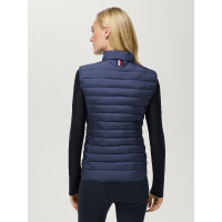 Dames gewatteerde mouwloze bodywarmer Tommy Hilfiger Equestrian Serano Beige