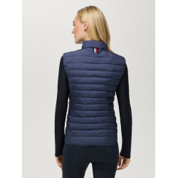 Doudoune sans manches Tommy Hilfiger Equestrian Serano femme Indigo délavé Bleu