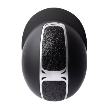 Casque d'équitation ornement en cristal Horze Arix II Noir / noir