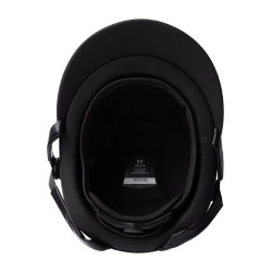 Casque d'équitation ornement en cristal Horze Arix II Noir / noir