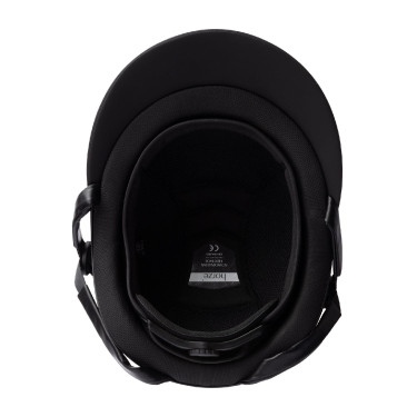 Casque d'équitation ornement en cristal Horze Arix II Noir / noir