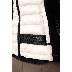 Ultra-lichte mouwloze paardrijbodywarmer B Vertigo Sia dames Grijs moonbeam