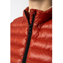 Doudoune sans manches d'équitation ultra légère B Vertigo Sia femme Rouge cinabre